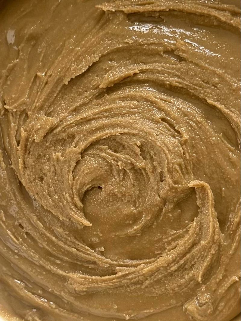 swirl of smooth sunflower butter